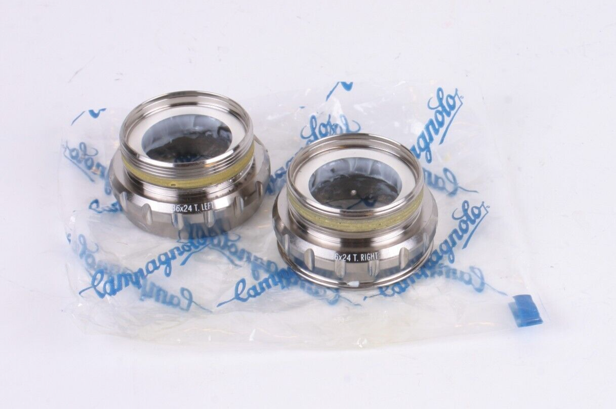 Campagnolo Record External Bottom Bracket OUTBOARD Cups Italian
