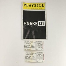 1999 Playbill Snakebit by David Marshall Grant at Century Theatre