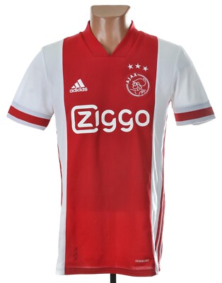  AJAX アヤックス ホームユニフォーム 2XL AJAX AMSTERDAM 2020/2021 HOME FOOTBALL SHIRT JERSEY ADIDAS SIZE S