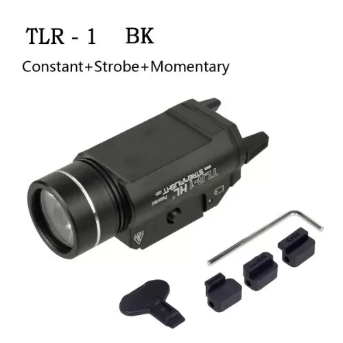 Linterna Arma Táctica 1000 Lúmenes LED Luz Estroboscópica 20mm Antorcha Montaje en Riel - Imagen 10 de 12