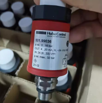 Huba Control water pressure sensor pressure transmitter 501.99036