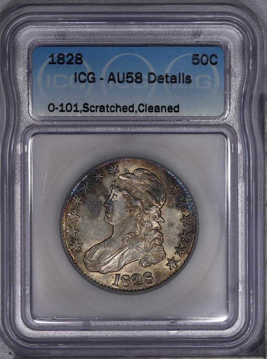 ICG Grade AU 58 US Half Dollar Coins for sale | eBay