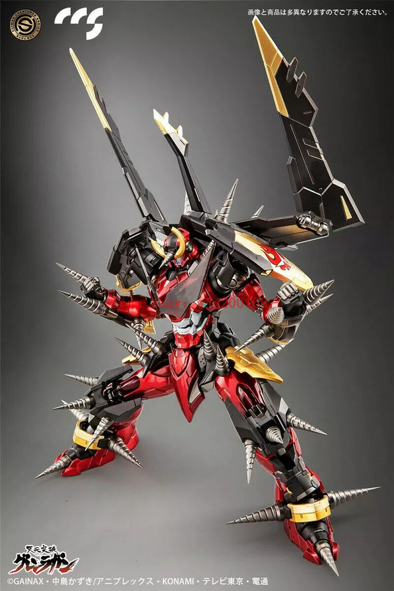 Gurren Lagann And Enki Model Kit Set, Tengen Toppa Gurren Lagann