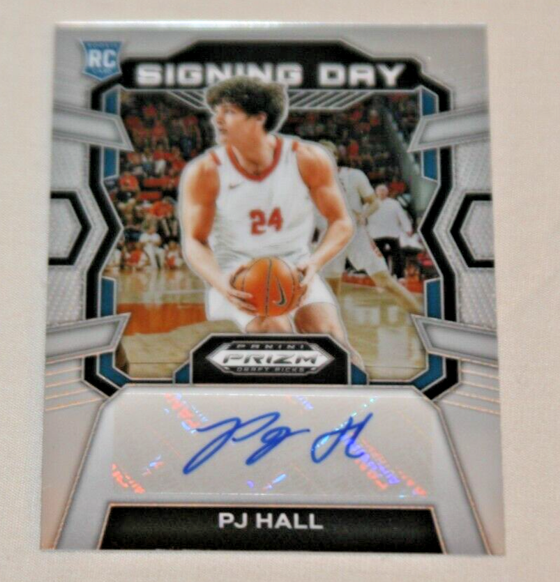 PJ HALL RC 2024 PRIZM DRAFT PICKS SIGNING DAY AUTO #SD-PJH DENVER