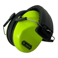 Dr. Meter Ear Muffs for Noise Reduction 27NRR Noise Cancelling Headphones GREEN