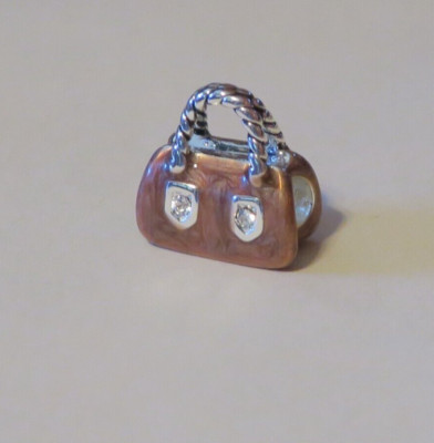 NEW DaVinci Beads & Charms Interchangeable Jewelry - Copper Purse Spacer DB94-7