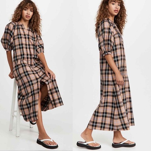 Staud Vincent Dress Biscotti | Womens Dresses Â« Printilix