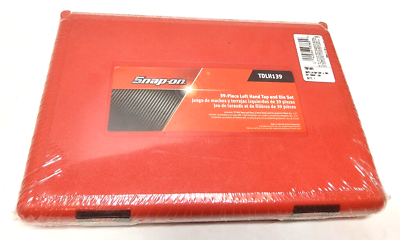 Snap-on 39 Piece Left-Hand Thread Tap and Die Set TDLH139