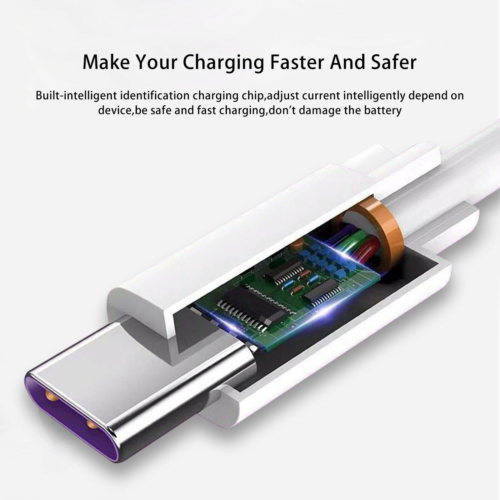 USB-C Type C Data & Charger Cable Fast Charging For Samsung Huawei Xiaomi Google - Picture 7 of 13