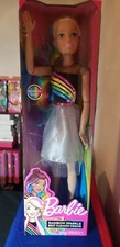 Barbie 28 inch Rainbow Sparkle Best Fashion Friend Doll-Blonde Hair #83903 NRFB