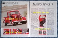 1938 Dodge Rc Half-ton Pickup History Info Article Tracing The Rams Roots 1938 Dodge Rc Half-ton Pickup History Info Article Tracing The Rams Roots