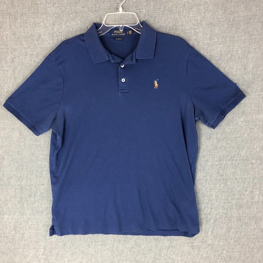 トップス RALPH LAUREN L Polo Ralph Lauren Big & Tall Soft Cotton Long Sleeve T-Shirt
