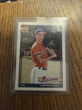 Chipper Jones, Topps, 1991, #333, #1 Draft Pick