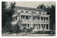 Old Wade House, Greenbush, Wisconsin RPPC