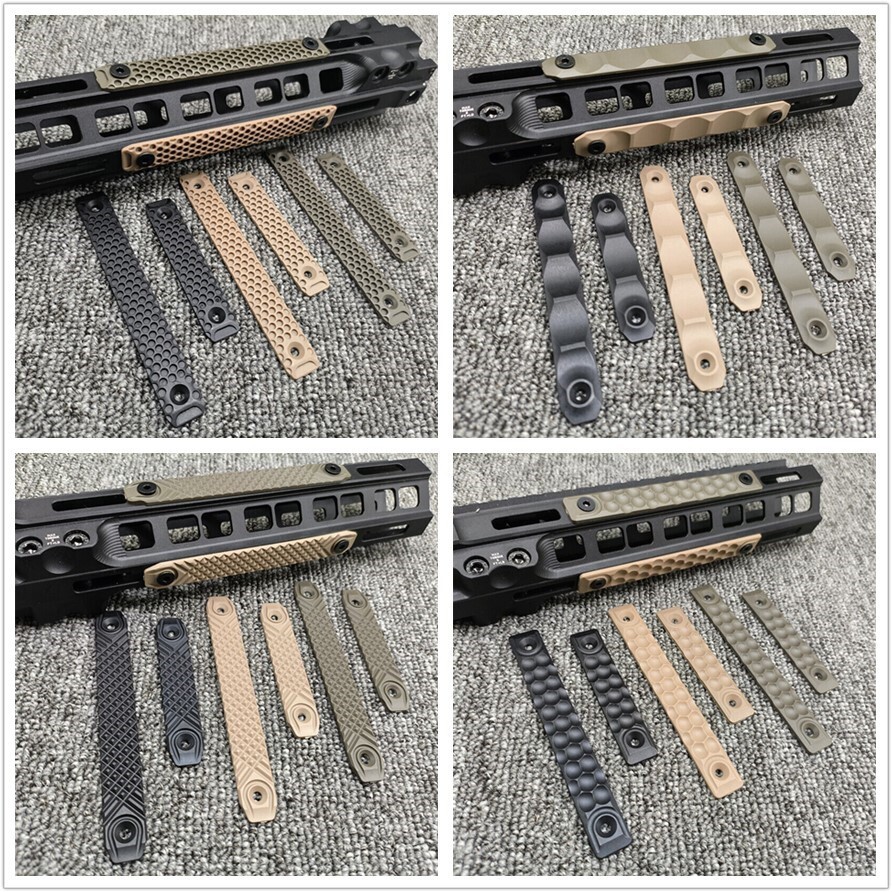 4Pcs/lot MLOCK Rail Hand Protection M-lock Rail Cover Panel for M-loCk System