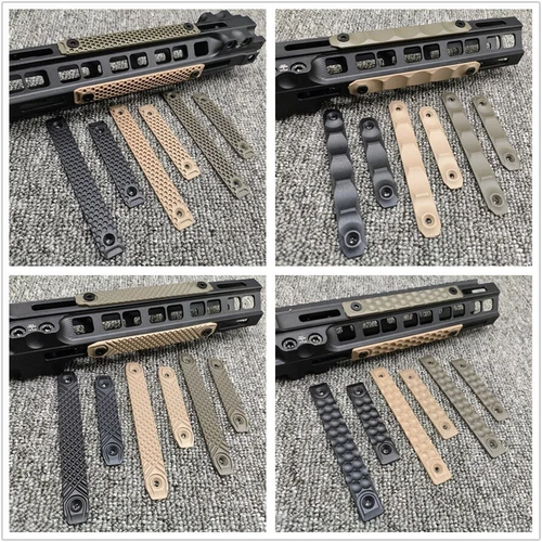 4 Stück Nylon MLOCK Schiene Handschutz Abdeckblende für M-loCk System 80/120 mm - Bild 2 von 48