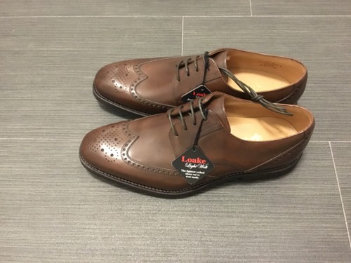 Loake Brown brogues Light Welt Mens 