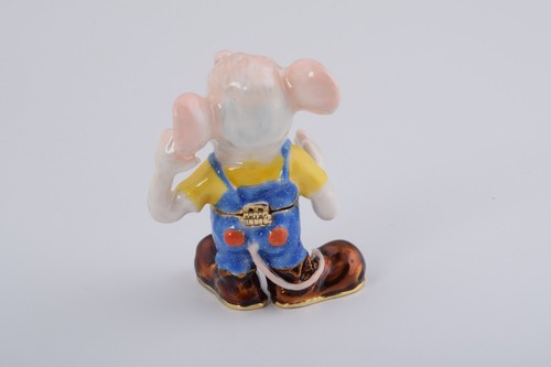 Sternzeichen Ratte Schmuckkästchen von Keren Kopal Österreich Kristall Schmuckkästchen Faberge - Bild 5 von 11