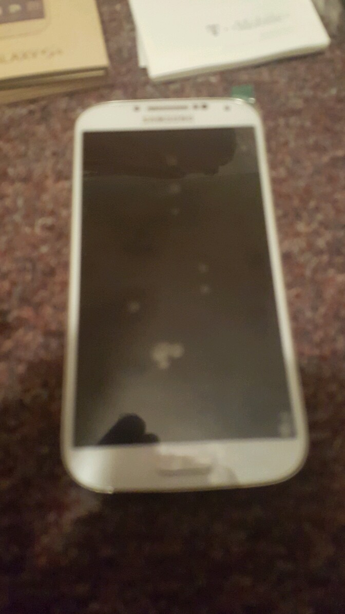 SAMSUNG GALAXY S4 WHITE TMOBILE SMARTPHONE