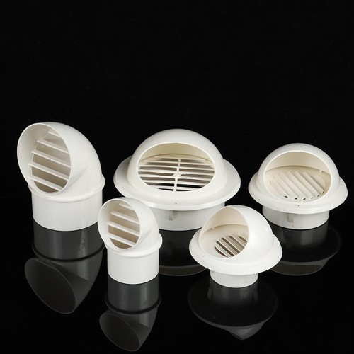 Cover Vents Waterproof Cap Ducting Ventilation Grilles Exterior Wall Air Vent
