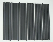 AURORA AFX 15" STRAIGHT TRACKS ~ 6 PC EXC-MINT ~ MADE IN SINGAPORE ~ RACE READY