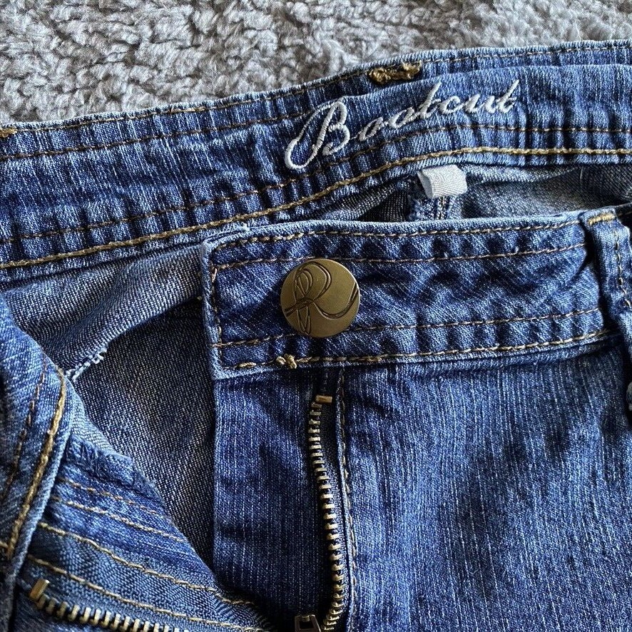 Debenhams jeans women's UK 12 EU 40 blue boot cut eBay