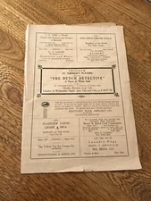 1930’s St. Therese of Lisieux Church Drama Program - Louisville - Kentucky