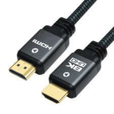 8K HDMI Cable 2.1 8K 60Hz, 4K 120Hz HDCP 2.2 HDR Dolby 4:4:4 Full HD 1080p Speed