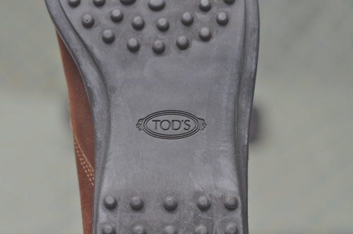 TOD'S Hombre Marrón Gamuza Botas Zapatos Talla 10.5 - Imagen 9 de 13