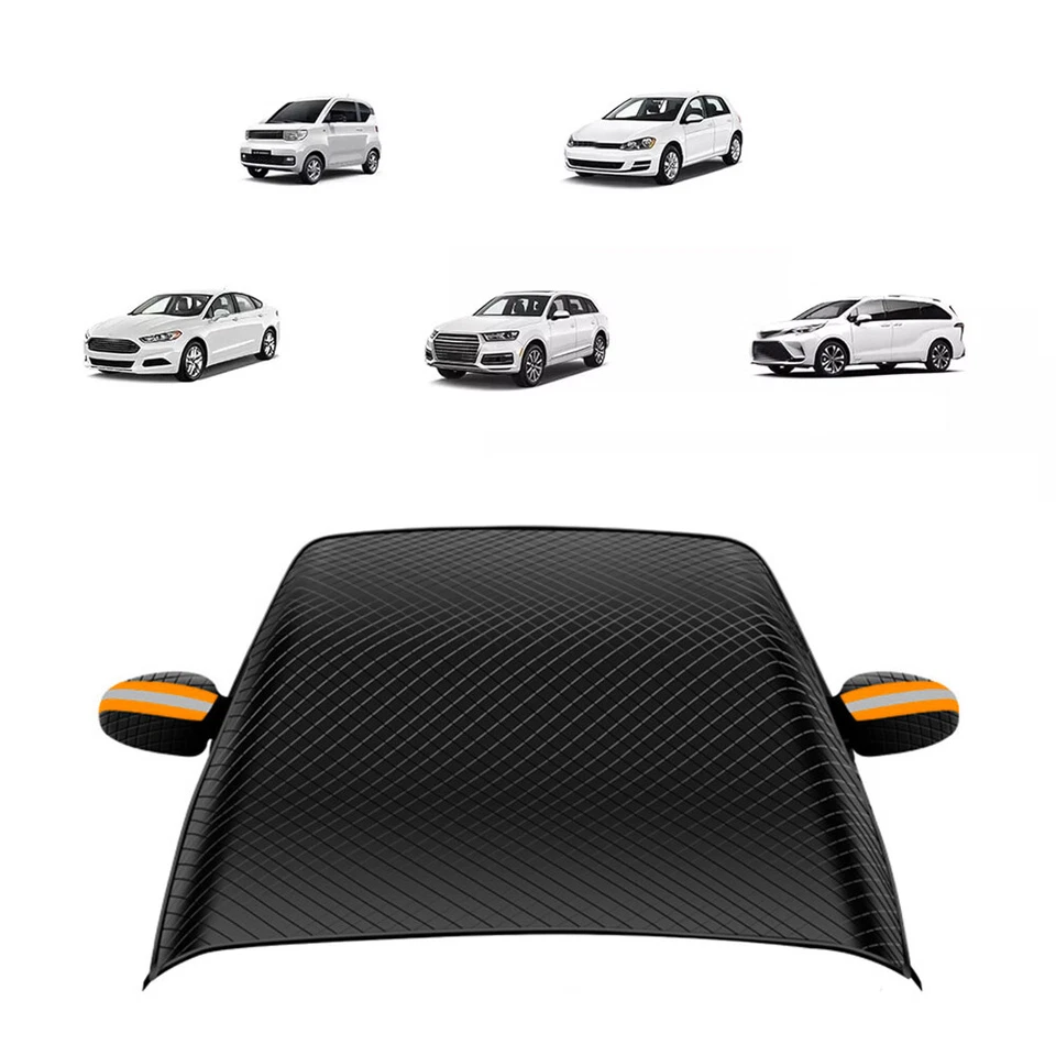 Cubierta de Parabrisas de Coche Cubierta de Parabrisas de Coche para Hielo y Nieve 218x148cm Foto 3 de 4