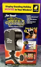 NIB Window Wonderland Projector Halloween Christmas Holographic Projection.