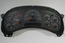 2003 2004 03 04 Chevrolet Duramax Diesel 2500hd 3500hd Truck Cluster Kilometer