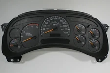 2003 2004 03 04 Chevrolet DURAMAX Diesel 2500HD 3500HD Heavy Duty Truck Cluster 