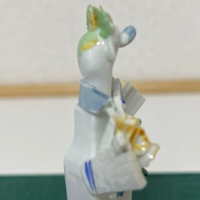 ◇PIERROTS◇PETER STPANG◇Meissen◇Ａ◇ Meissen Figurine “Pierrots” – Peter Strang H/9.7cm Handcraft F/S