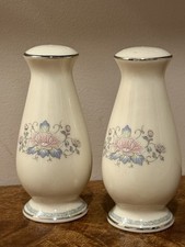Lenox Bone Chine Charleston Pattern Salt & Pepper Set