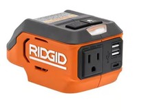 Ridgid 18V Volt Cordless 175-Watt Power Inverter AC86097 Tool Only NEW SEALED