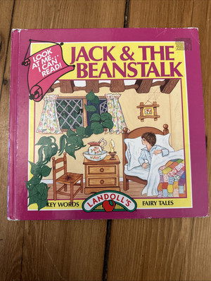 Jack And The Beanstalk Hardcover Landoll's Key Words Fairy Tales 1993