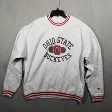 Vintage Ohio State Buckeyes Sweatshirt Adult Large Ringer Champion Reverse Weave