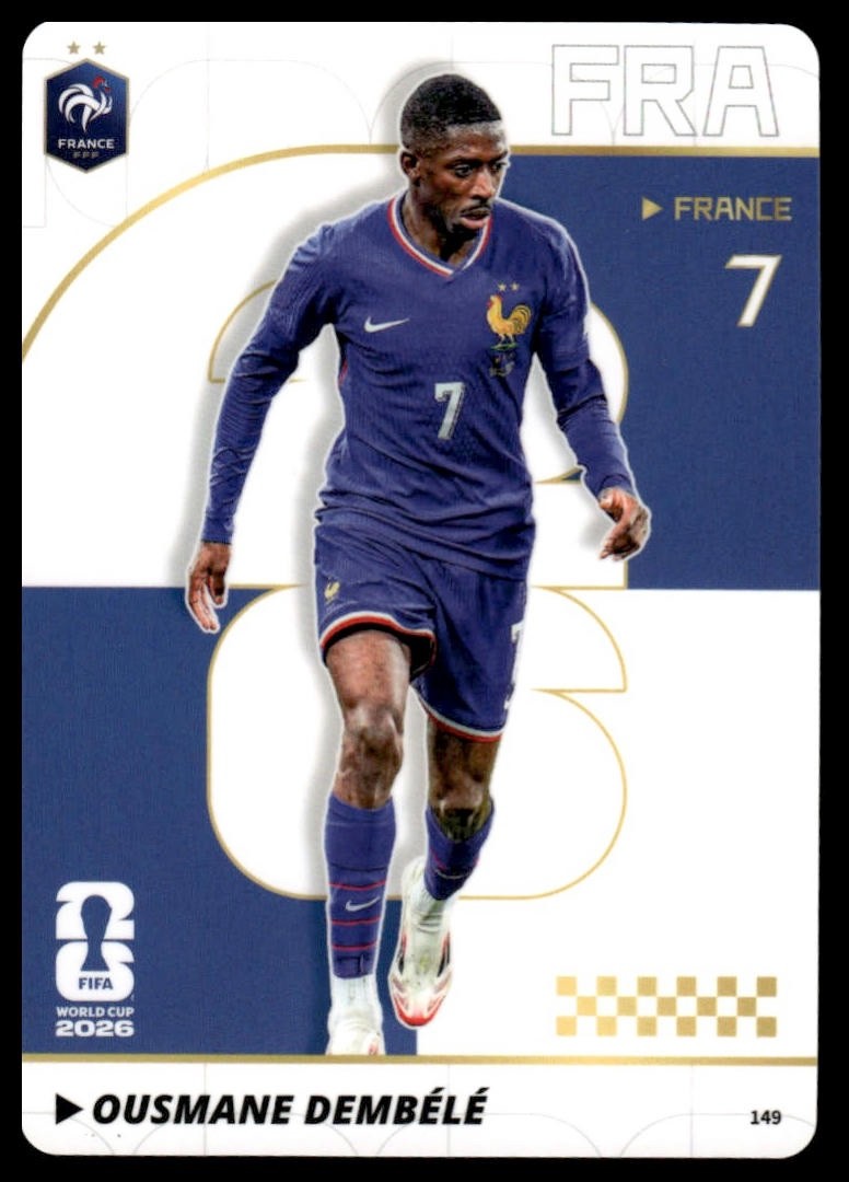 2026 Panini X Kayou FIFA World Cup Ousmane Dembele Thick Card #149 France