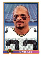 1991 Bowman #163 Mark Lee