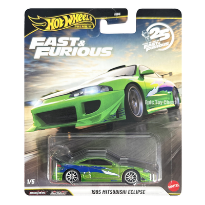#ad #ad Hot Wheels Premium Fast amp; Furious Die Cast Metal 1995 Mitsubishi Eclipse 1 5 $44.99