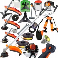Demon RQ580 Benzin Motorsense 2In1 Freischneider Rasentrimmer Trimmer 5,2PS Satz
