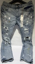Purple Brand Jeans Style P001 Men’s Size 36~Slim Fit Los Rise W/Slim Leg~ NEW!