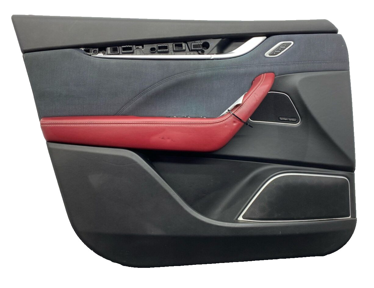 2017 - 2020 MASERATI LEVANTE M161 OEM LEFT FRONT INNER DOOR TRIM PANEL