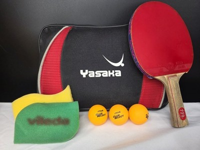 RITC 729 Table Tennis Paddle Butterfly Rubber STIGA Balls Yasaka Case Ping Pong