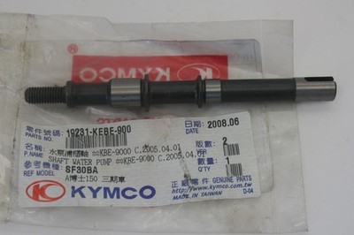 Water Pump Shaft Kymco Bet&Win 125 150 Dink 125 150