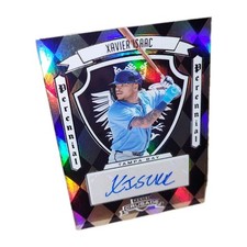 XAVIER ISAAC AUTOGRAPH 2025 PANINI CRUSADE PERENNIAL NO. PPS-XIC