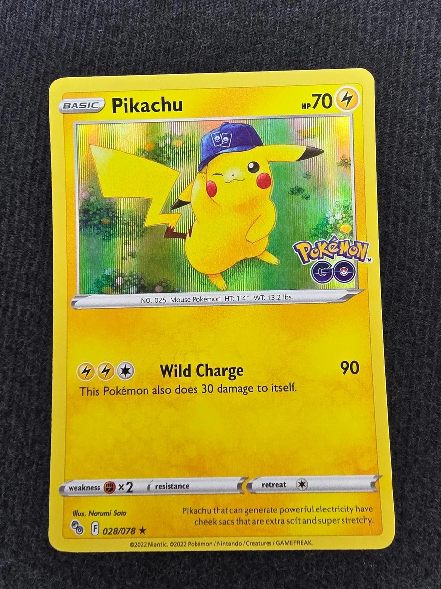 Pikachu 028/078 Pokémon GO for sale | eBay