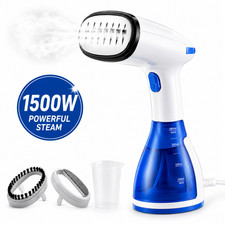 1500W Handheld Fabric Steamer, Powerful Steam...