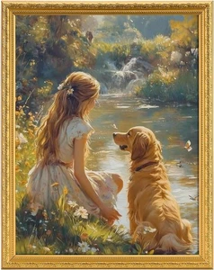 Ornate Vintage 11x14 Picture Frame for 8x10 Photo with Mat, Gold, 1 Pack - Picture 1 of 2